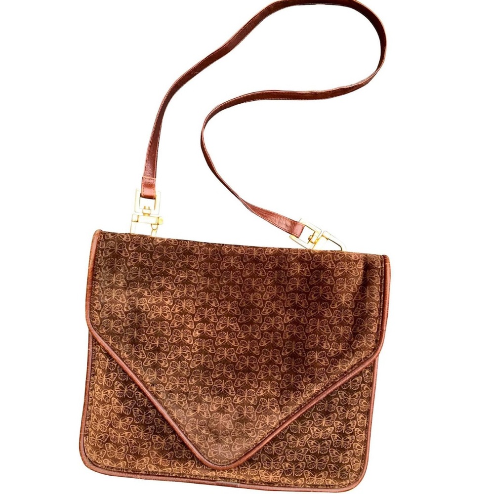 Rare BOTTEGA VENETA Butterfly 🦋🦋 Crossbody Chocolate